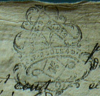 Tampon de la généralité de Paris, 1790