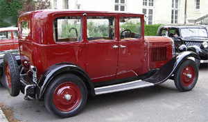 Taxi des années 1930