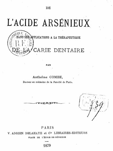 Thèse du Docteur Combe