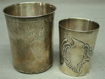 Timbales en argent