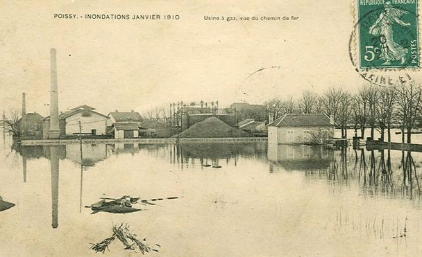 Usine de gaz de Poissy