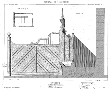Coupe de la vacherie