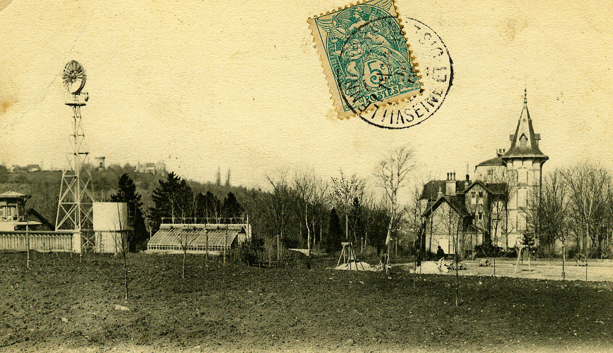 Villa Beau Site en 1905