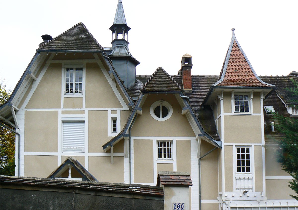 Façade villa La Bicochette