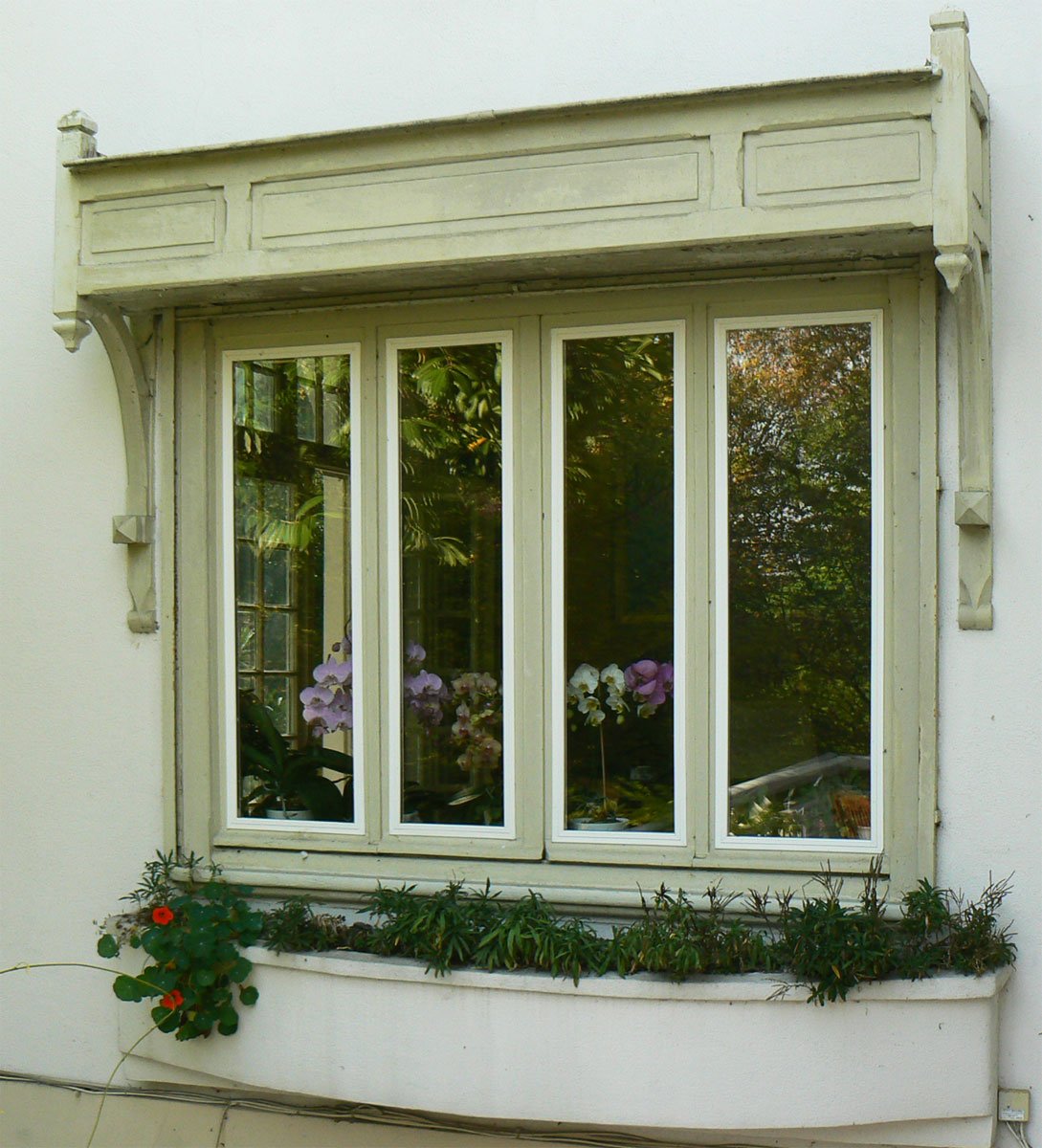 Fenêtre de la villa La Clairière