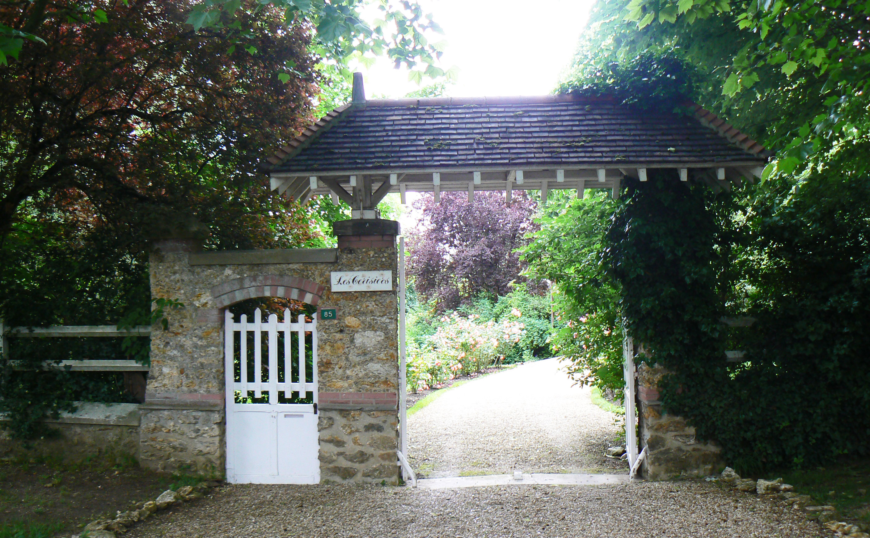 Entrée de la villa L'Île du Rêve.