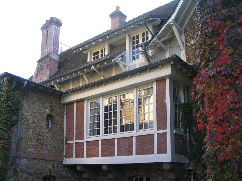 Loggia de la villa.