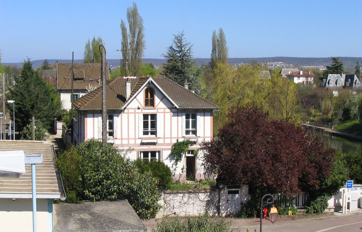 Façade de la villa La Morinière