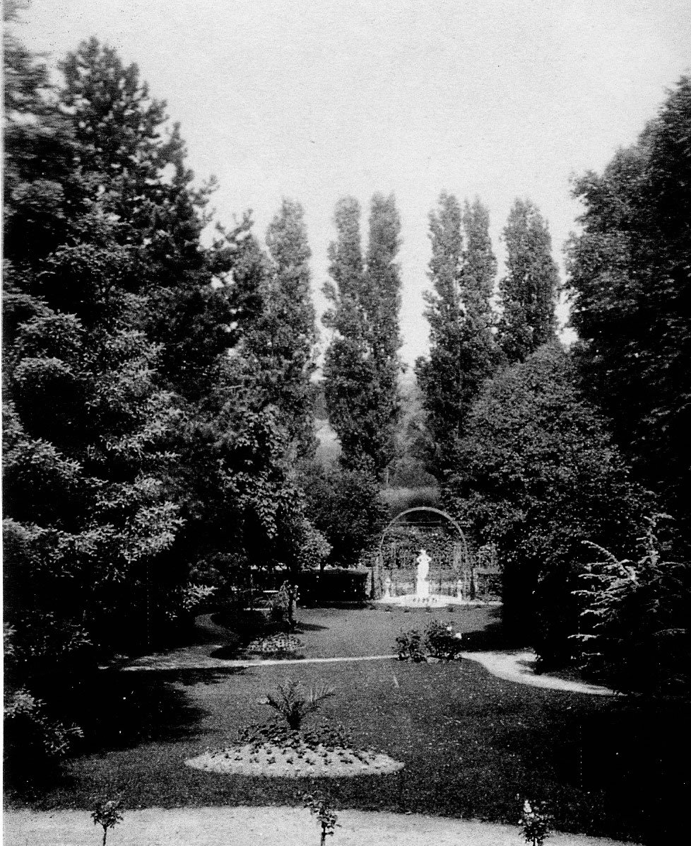Jardin de la villa Le Petit Bois