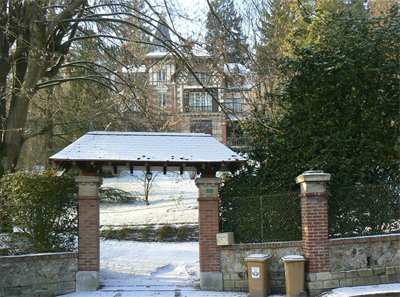 Villa La Sapinière entrée