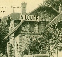 Villa Le Vieux Moulin en 1910
