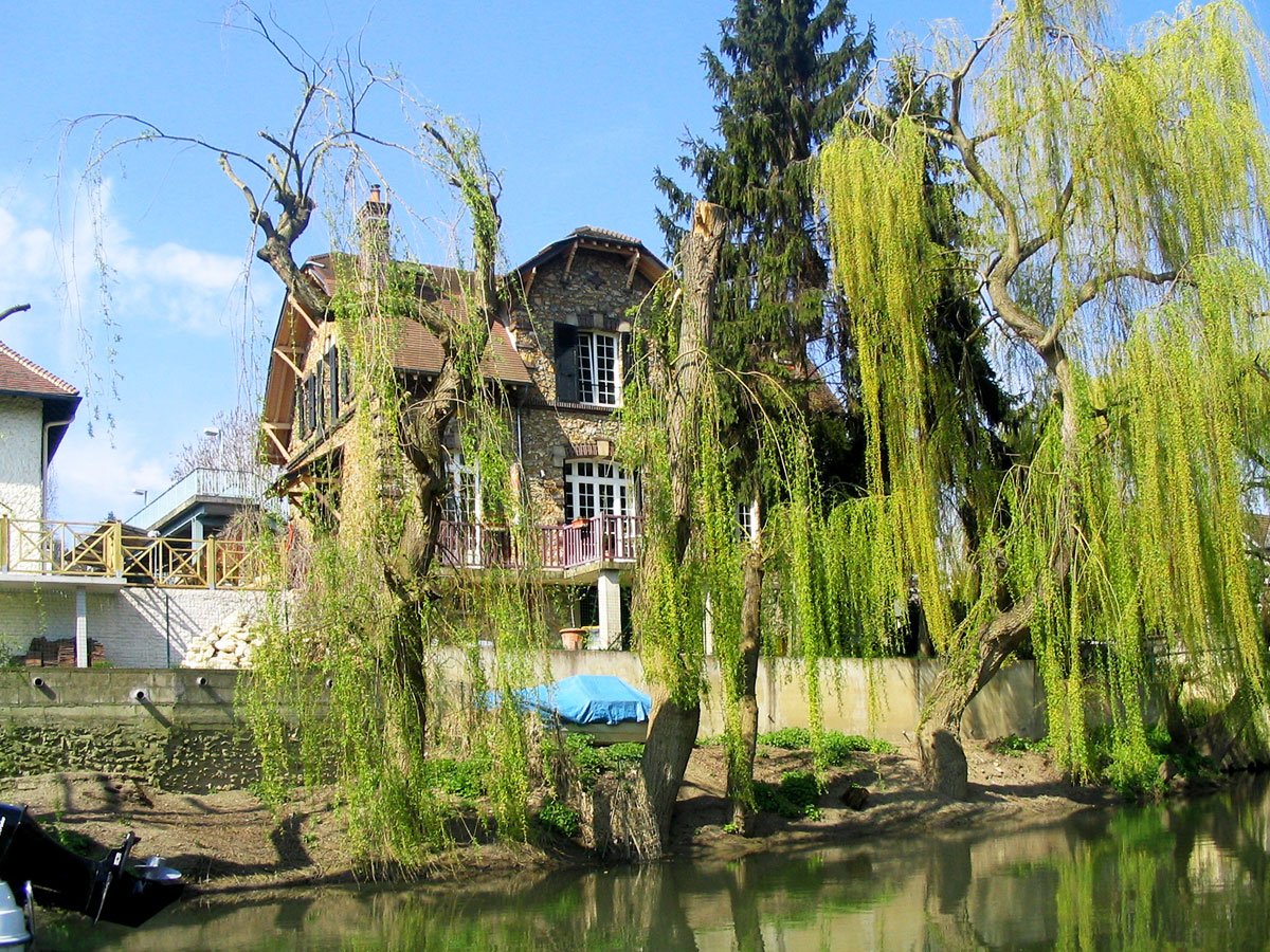 Jardin de la villa Le Vieux Moulin