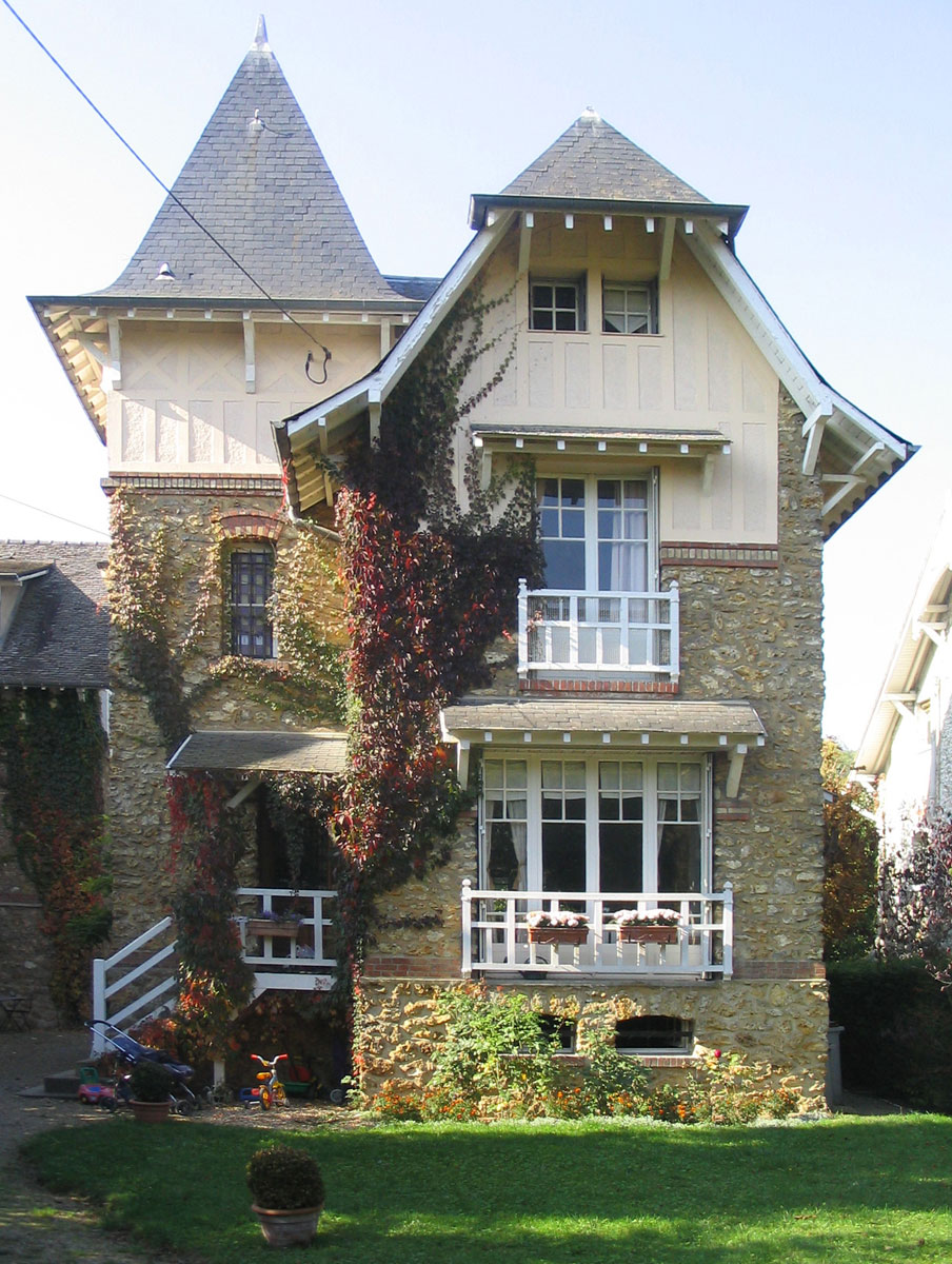 Façade de la villa Welcome.