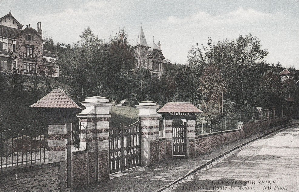 Villa route de Médan 1914